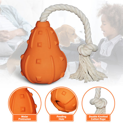 Treat-Dispensing Rope Toy - Puppies & Dogs