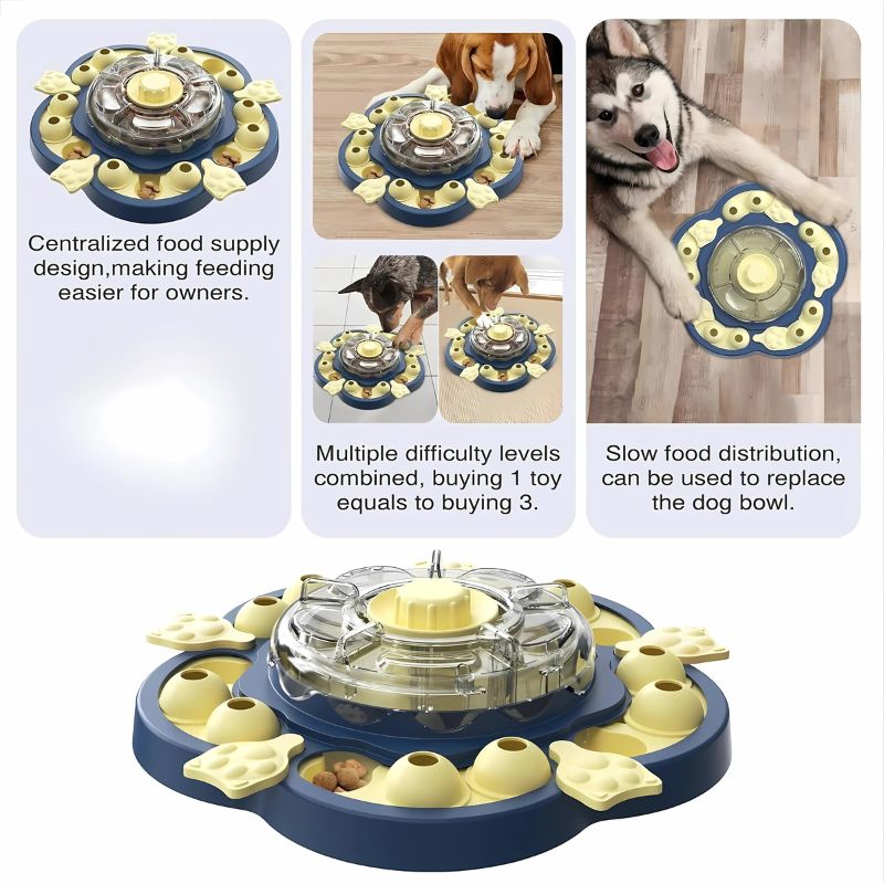 Pet feeding puzzle