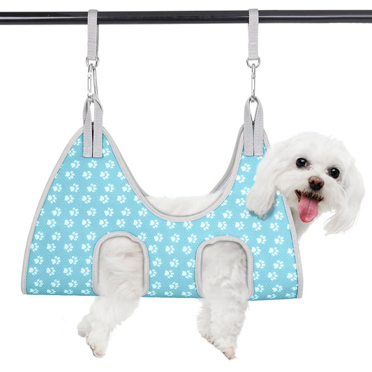 dog grooming hammock, 
