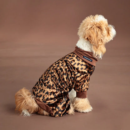 

Comfortable and washable dog pajamas for home use