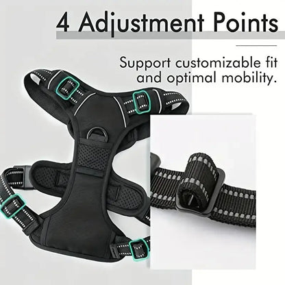 Breathable dog harness

