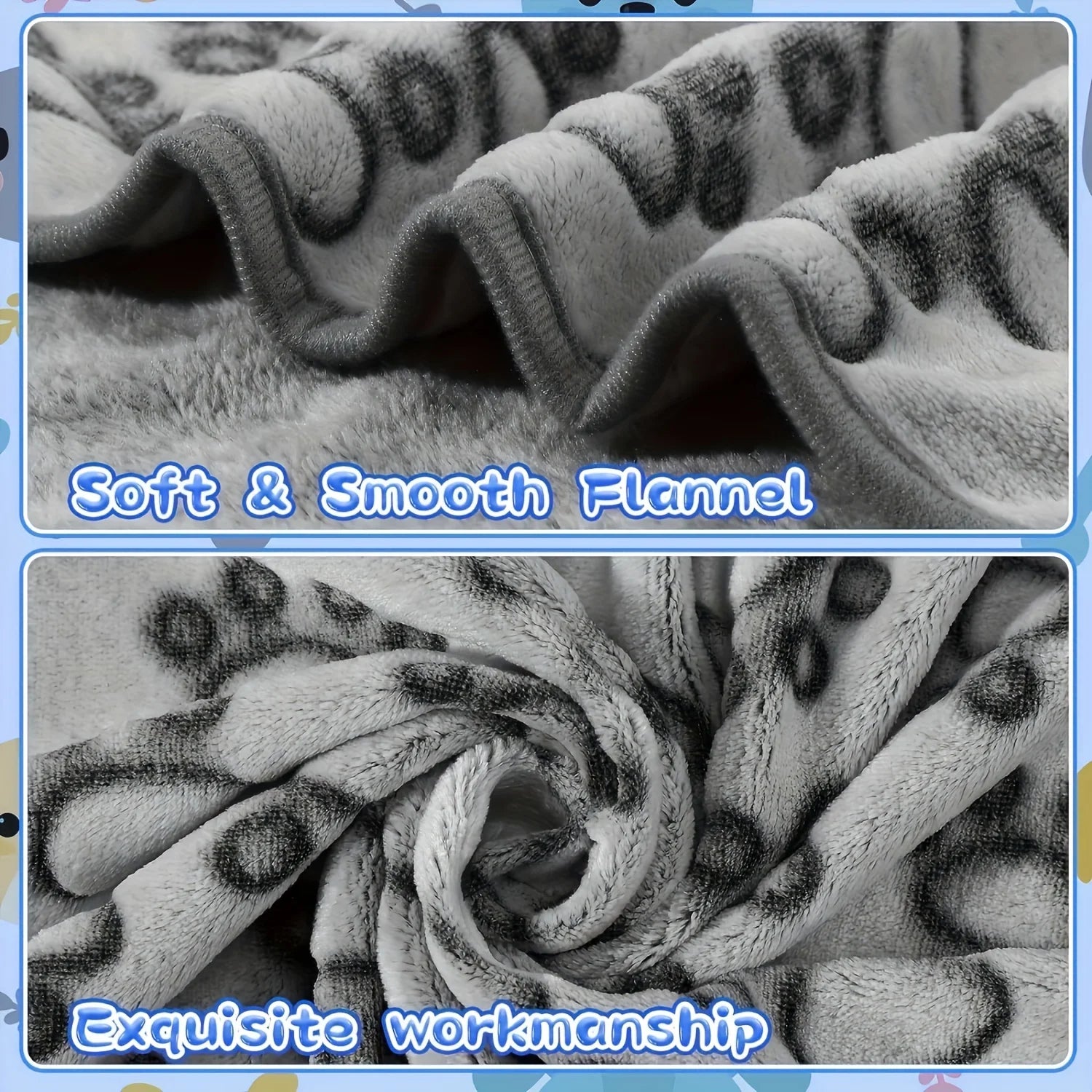 

Pet sleeping mat with soft fluffy fabric
