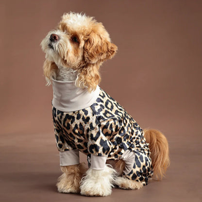 

Breathable pet sleepwear for winter comfort
