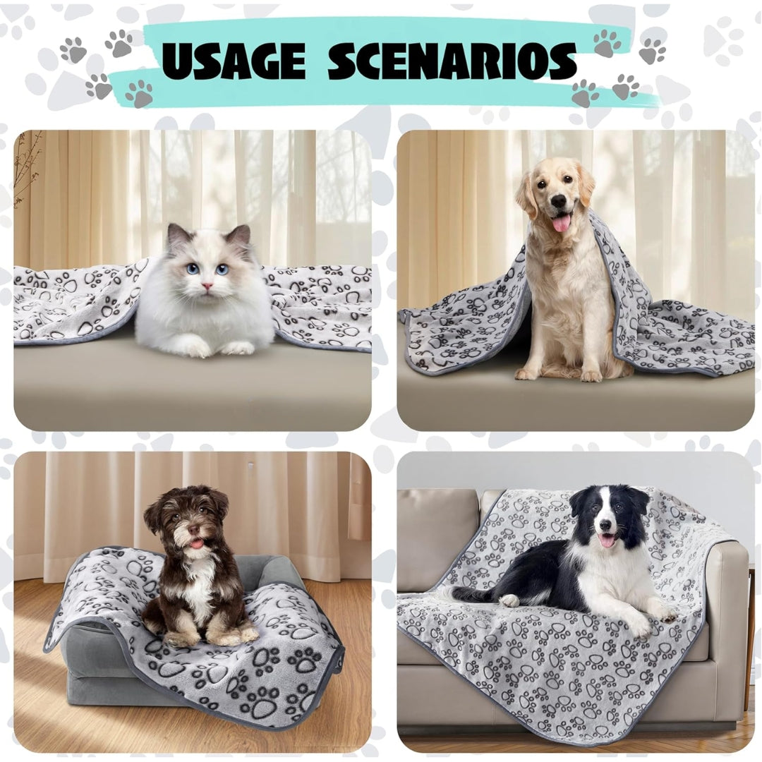 

Cozy washable dog blanket for indoor use
