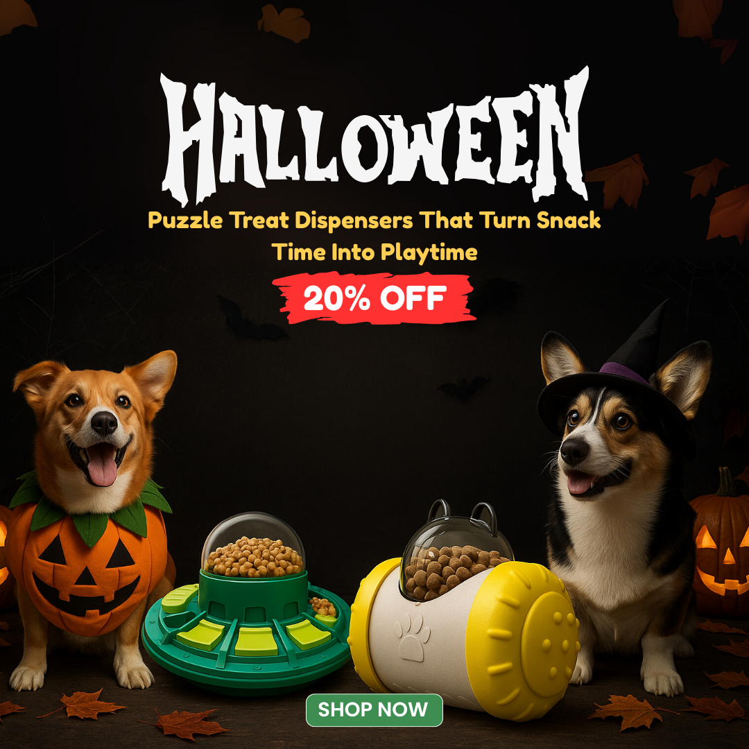 Puzzle Treat Dispenser mobile banner
